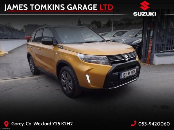 Suzuki Vitara Hatchback, Petrol Hybrid, 2026, Yellow