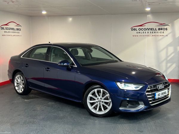 Audi A4 Saloon, Diesel, 2020, Blue