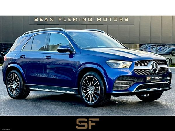 Mercedes-Benz GLE Estate, Diesel Plug-in Hybrid, 2022, Blue