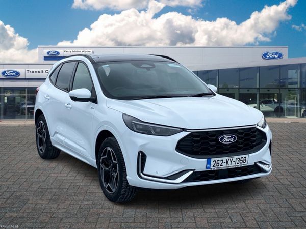 Ford Kuga SUV, Petrol Plug-in Hybrid, 2026, White