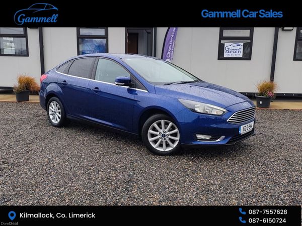 Ford Focus Saloon, Diesel, 2016, Blue