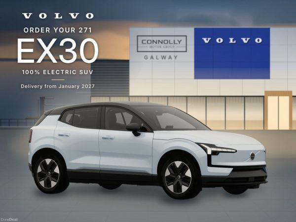 Volvo EX30 SUV, Electric, 2027, Blue