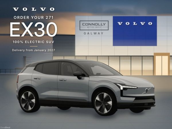 Volvo EX30 SUV, Electric, 2027, Grey