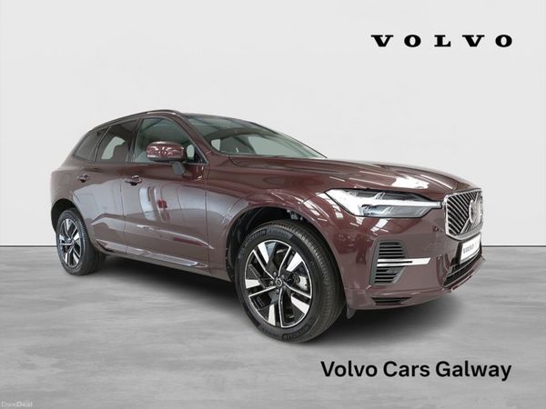 Volvo XC60 SUV, Petrol Plug-in Hybrid, 2025, Red