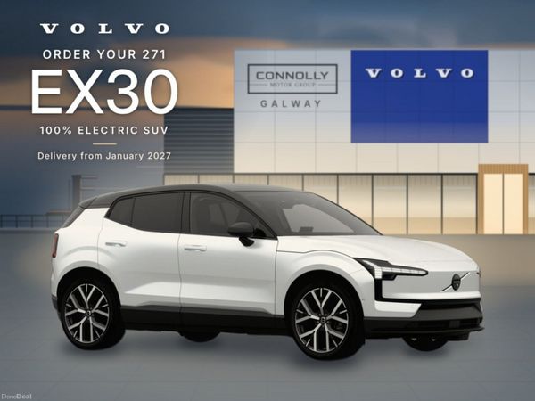 Volvo EX30 SUV, Electric, 2027, White
