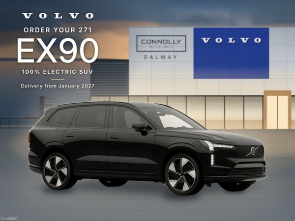 Volvo EX90 SUV, Electric, 2027, Black