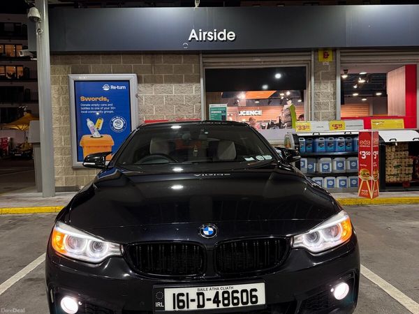 BMW 4-Series Coupe, Diesel, 2016, Black