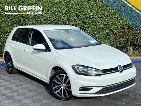 Volkswagen Golf Hatchback, Petrol, 2019, White