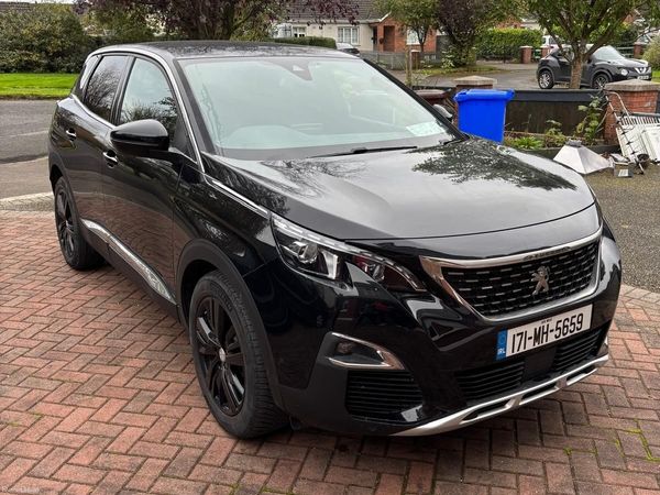 Peugeot 3008 SUV, Petrol, 2017, Black