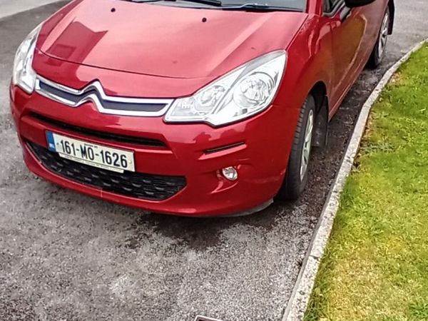 Citroen C3 Hatchback, Diesel, 2016, Red