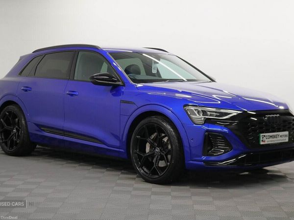Audi Q8 SUV, Electric, 2024, Blue