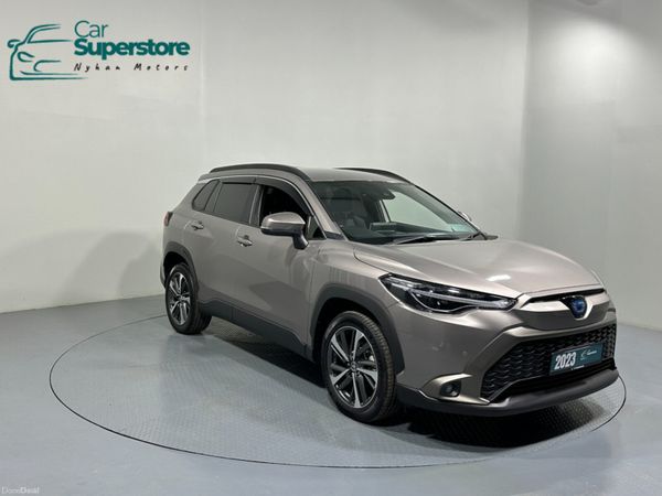 Toyota Corolla Cross SUV, Petrol Hybrid, 2023, Beige