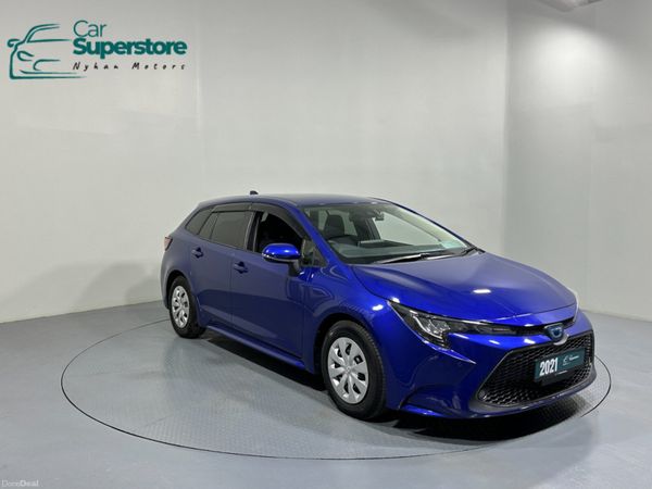 Toyota Corolla Estate, Petrol Hybrid, 2021, Blue