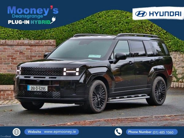 Hyundai Santa Fe SUV, Petrol Plug-in Hybrid, 2026, Black