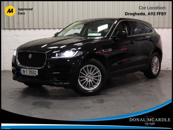 Jaguar F-Pace SUV, Diesel, 2019, Black