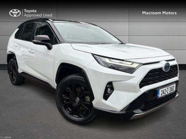 Toyota RAV4 SUV, Petrol Hybrid, 2024, White