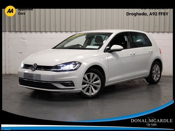 Volkswagen Golf Hatchback, Petrol, 2017, White