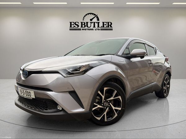 Toyota C-HR SUV, Petrol Hybrid, 2019, Silver