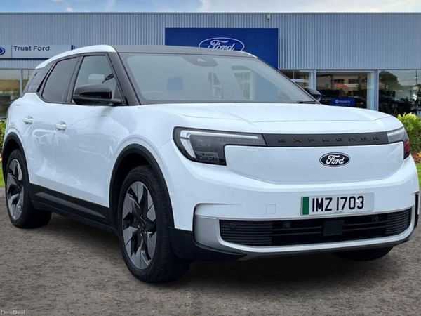 Ford Explorer SUV, Electric, 2025, White