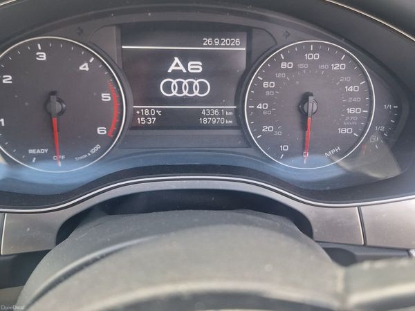 Audi A6 Saloon, Diesel, 2015, Grey