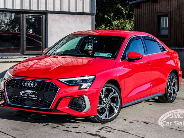 Audi A3 Saloon, Diesel, 2022, Red
