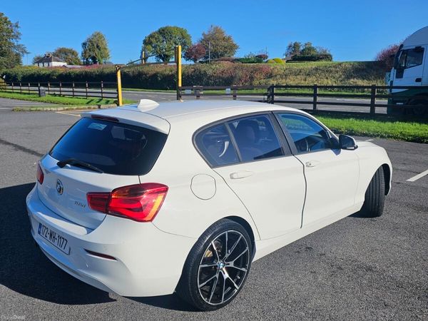 BMW 1-Series Hatchback, Diesel, 2017, White