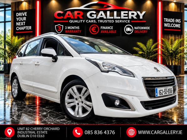 Peugeot 5008 MPV, Diesel, 2016, White
