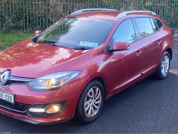 Renault Megane Estate, Diesel, 2014, Red