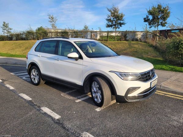 Volkswagen Tiguan SUV, Diesel, 2021, White