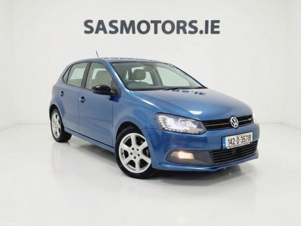 Volkswagen Polo Hatchback, Petrol, 2014, Blue