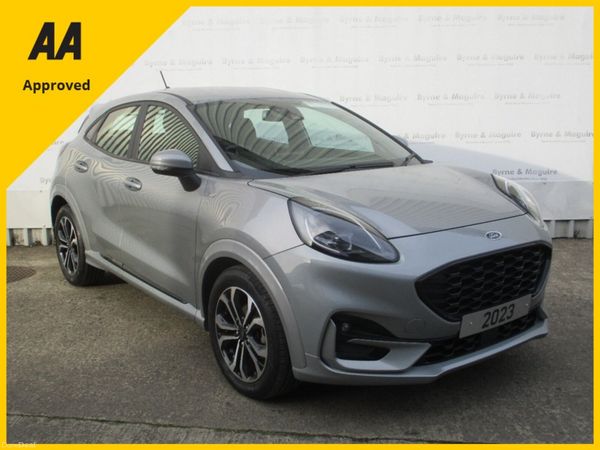 Ford Puma Hatchback, Petrol Hybrid, 2023, Silver