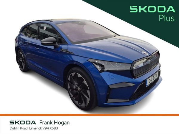 Skoda Enyaq Estate, Electric, 2024, Blue