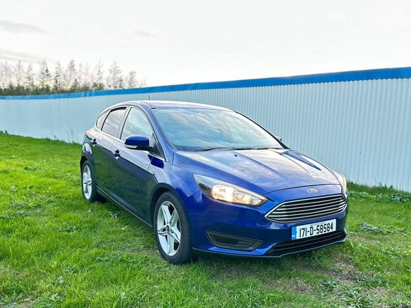 Ford Focus Hatchback, Diesel, 2017, Blue