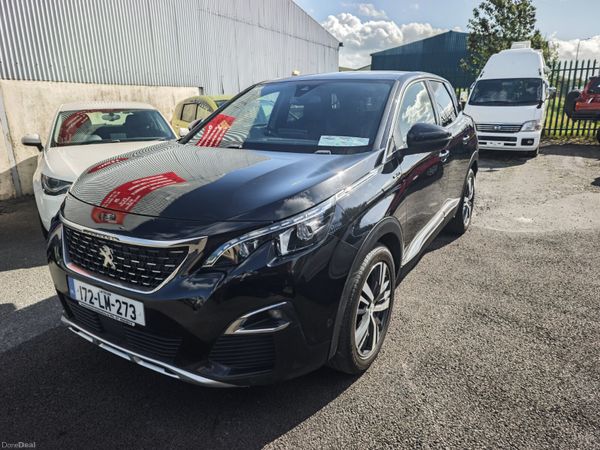 Peugeot 3008 SUV, Diesel, 2017, Black