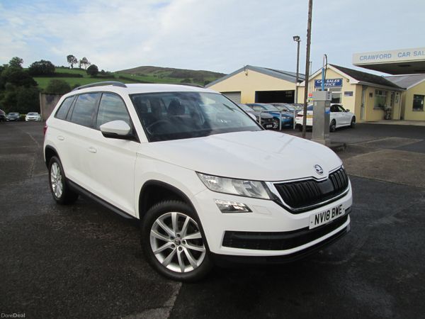 Skoda Kodiaq SUV, Diesel, 2018, White