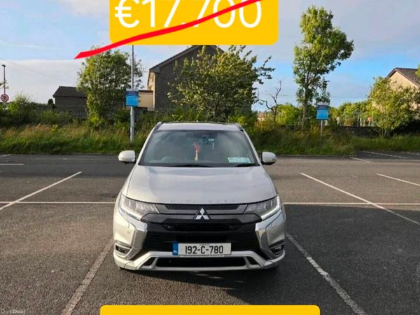 Mitsubishi Outlander SUV, Petrol Plug-in Hybrid, 2019, Grey