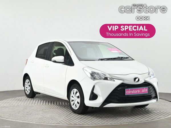 Toyota Vitz Hatchback, Petrol, 2019, White