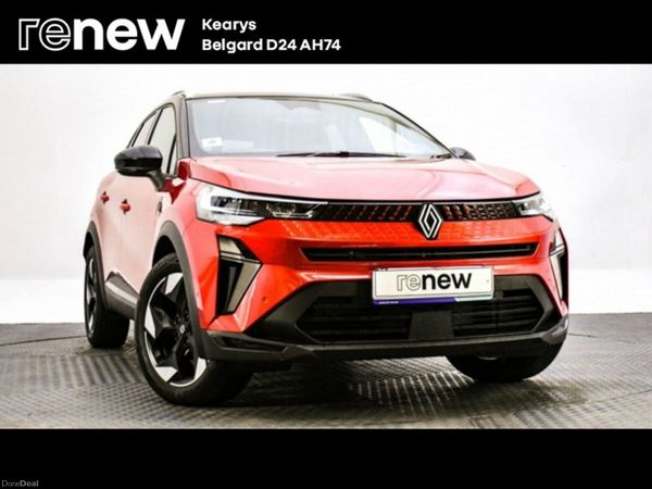 Renault Captur Hatchback, Petrol, 2024, Red