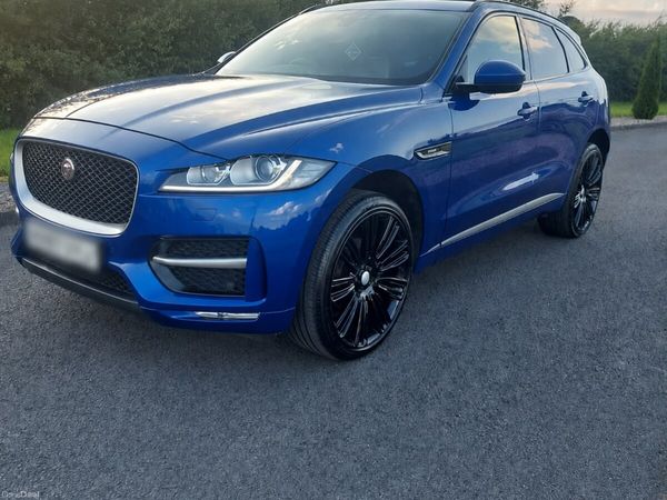 Jaguar F-Pace SUV, Diesel, 2017, Blue