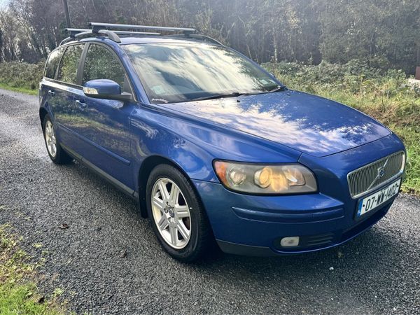 Volvo V50 Estate, Diesel, 2007, Blue