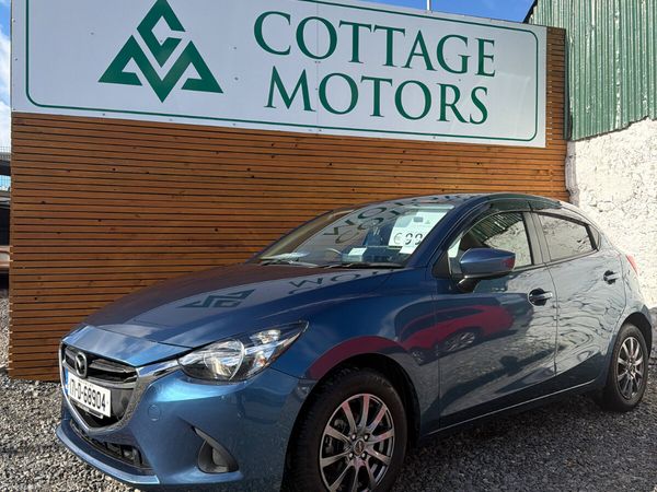 Mazda Demio Hatchback, Petrol, 2017, Blue