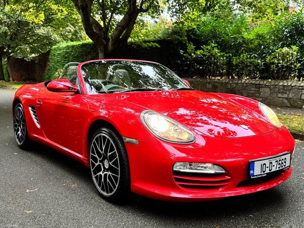 Porsche Boxster Convertible, Petrol, 2010, Red