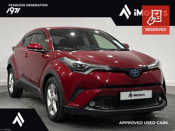Toyota C-HR SUV, Petrol Hybrid, 2019, Red