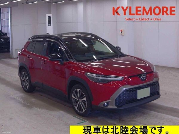 Toyota Corolla Cross SUV, Petrol Hybrid, 2024, Red