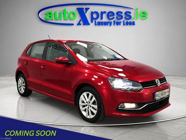 Volkswagen Polo Hatchback, Petrol, 2016, Red