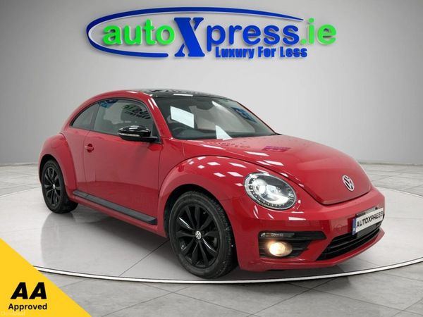 Volkswagen Beetle Hatchback, Petrol, 2018, Red