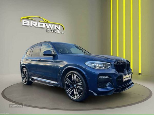 BMW X3 SUV, Diesel, 2019, Blue