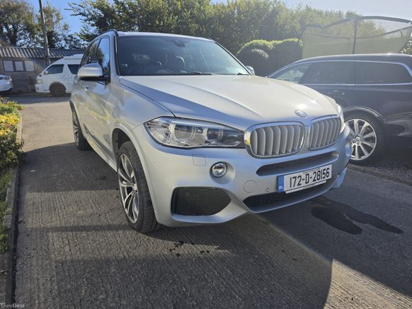 BMW X5 SUV, Petrol Plug-in Hybrid, 2017, Silver