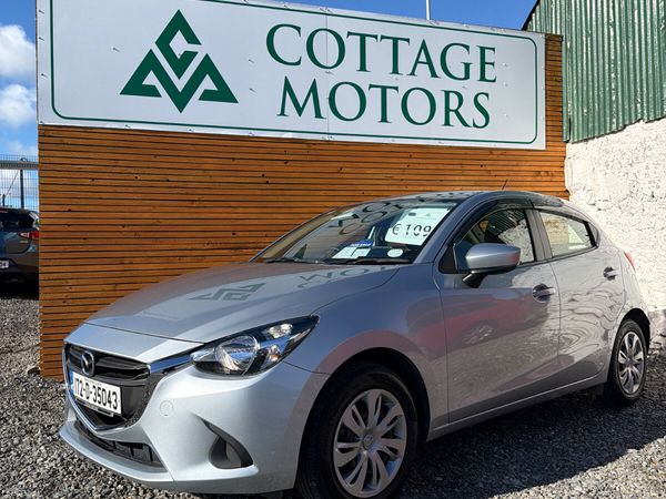 Mazda Demio Hatchback, Petrol, 2017, Silver