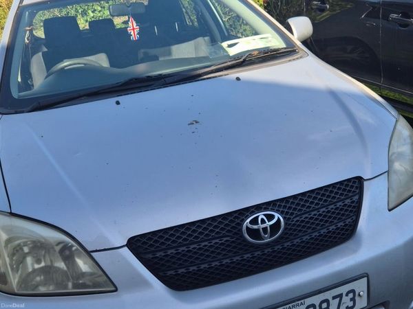 Toyota Corolla Hatchback, Petrol, 2003, Silver